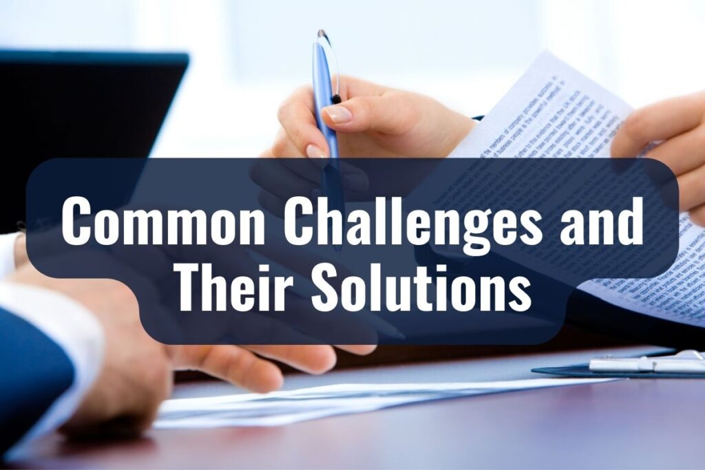 Common Challenges and Their Solutions