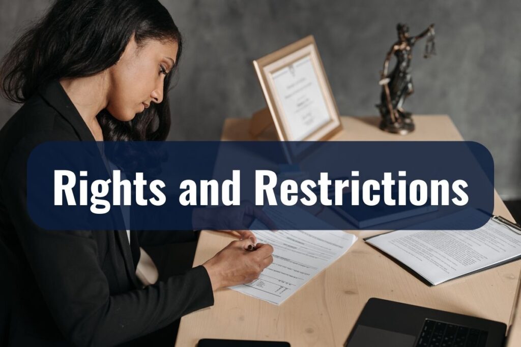 Rights and Restrictions