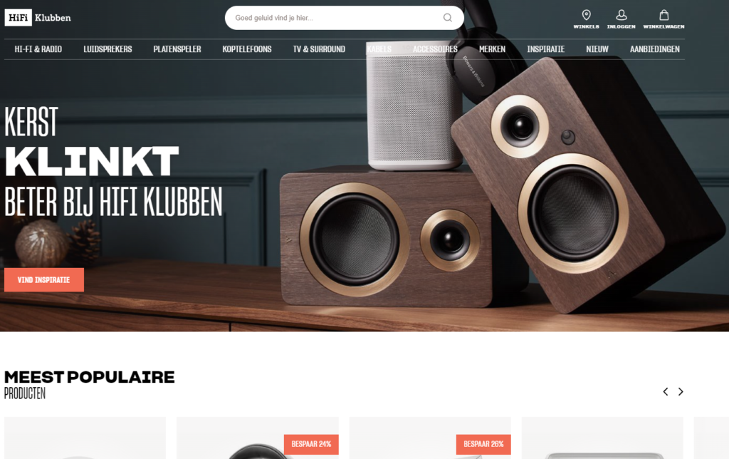 HiFi Klubben - Electronic Stores in The Netherlands