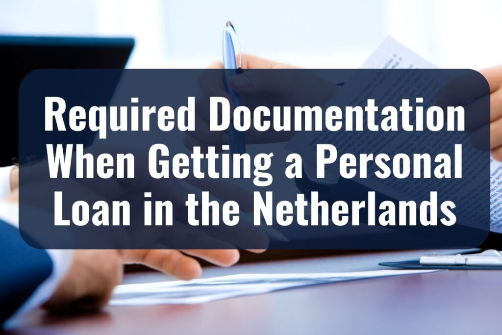 getting a personal loan in the netherlands